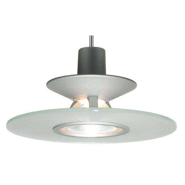 Juno 1-Light Frost Pendant Kit with Disc Glass