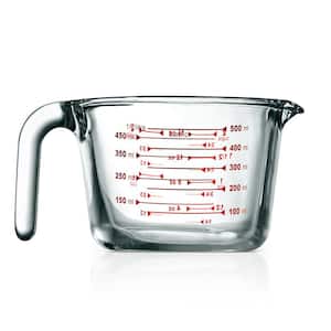 34.48 oz. High Borosilicate Glass Measuring Cup with Customized Decal Scale