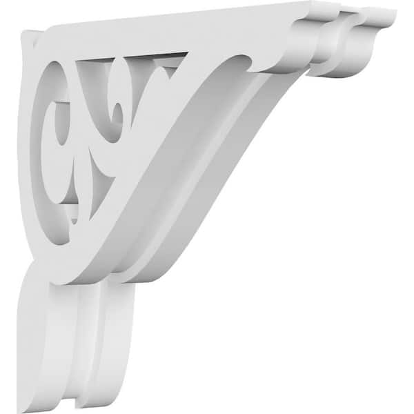 Ekena Millwork Carrillo 1.5 in. W x 6 in. H x 6 in. D Signature Urethane Polyurethane Corbel