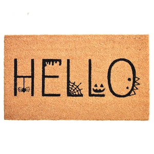 Calloway Mills 107372436 Modern Natural Welcome Doormat 24 x 36