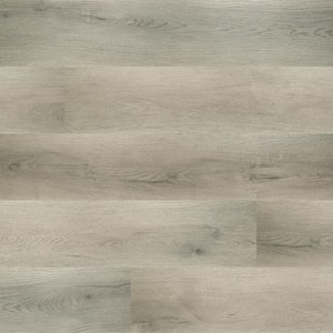 Aqua-Defy Gray Ash 7.12 in. W x 48 in. L Waterproof Luxury Vinyl Plank Flooring (23.77 Sq. ft)
