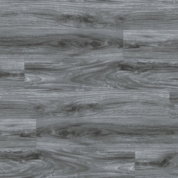 Take Home Sample - 7.20 in. W x 4 in. L Smokey Keystone Waterproof Click Lock Luxury Vinyl Plank Flooring
