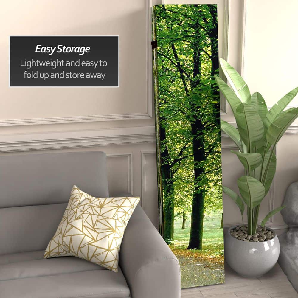 Path of Life 6-Panel Double Sided Canvas Room Divider