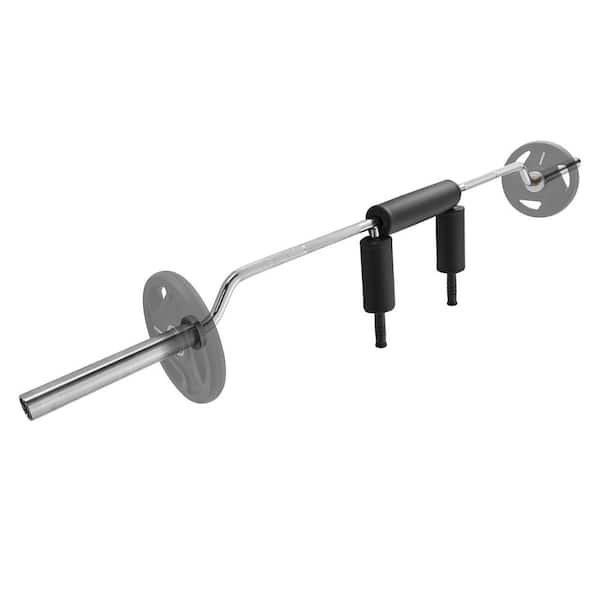 Safety Squat Bar 700 lbs. Fitness Squat Olympic Bar Attachment with Shoulder and Arm Pads 28mm Diameter Weight Bar