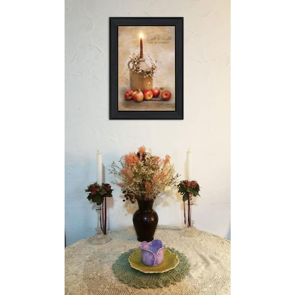 Unbranded 21 in. x 15 in. "Say A Prayer" by Robin-Lee Vieira Printed Framed Wall Art