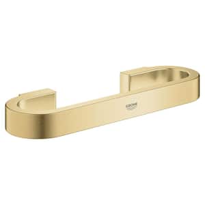 Selection 12 in. Wall Mount Grab Bar in Brushed Cool Sunrise
