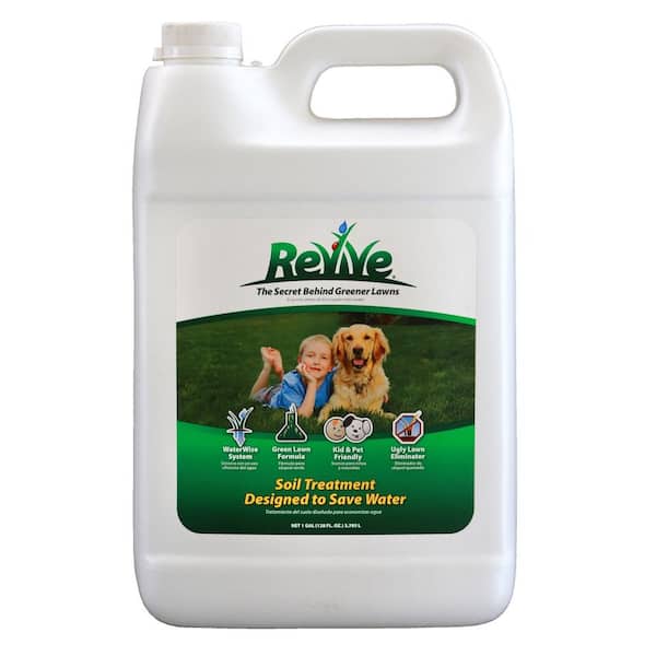 Revive 1 gal. 4,000 sq. ft. Organic Liquid Lawn Soil Amendment Treatment Concentrate