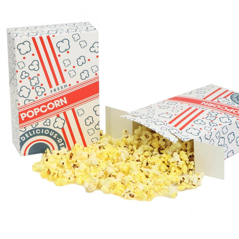 Gold Medal Scoop Popcorn Boxes, 1.25 oz. (500 Ct.)