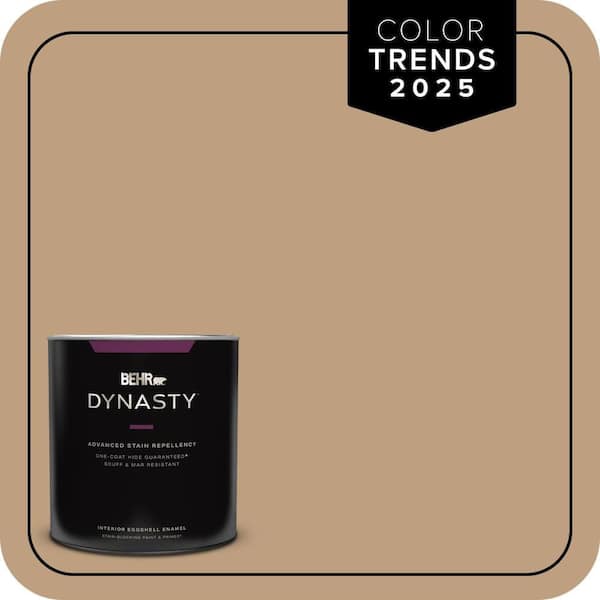 BEHR DYNASTY 1 qt. #N270-4 Oxford Street One-Coat Hide Eggshell Enamel Interior Stain-Blocking Paint & Primer