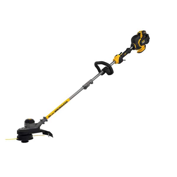 DEWALT 60V MAX Brushless Cordless Battery Powered String Trimmer Kit with (1) FLEXVOLT 3Ah Battery & Charger