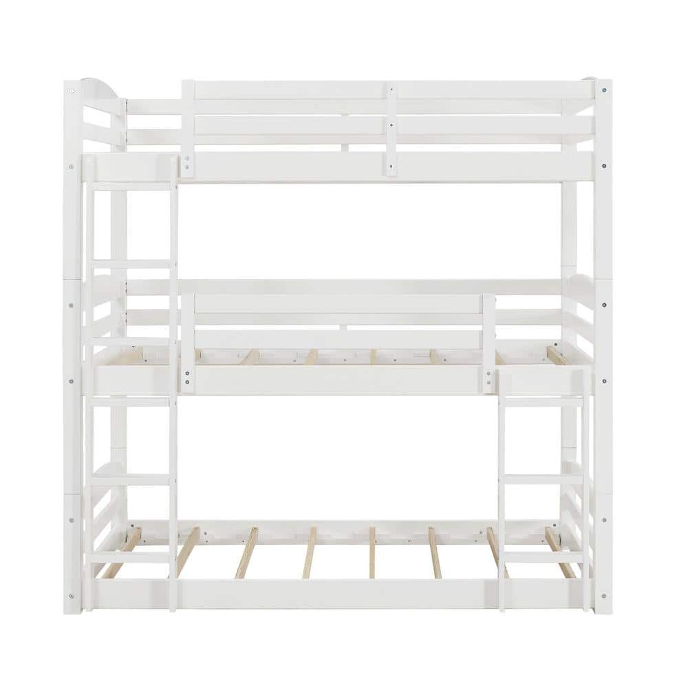 Dorel Living Noma White Triple Twin, Better Homes And Gardens Bunk Bed Replacement Parts