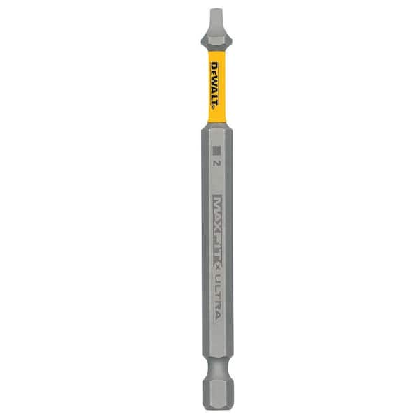 DEWALT MAXFIT ULTRA 3-1/2 in. Square #2 Steel Screwdriving Bit