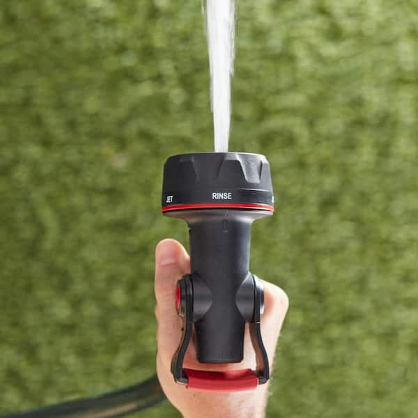 Sporty's Multi-Pattern Hose Nozzle with Soap Dispenser