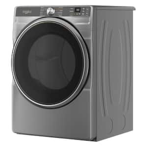 7.4 Cu. Ft. vented Front Load Electric Dryer in Core Silver with Steam Capabilities