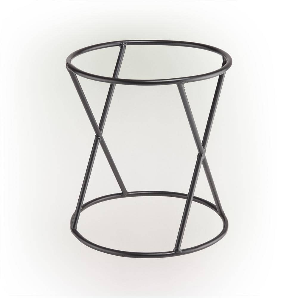 11 in. Tall Indoor/Outdoor Metal Gazing Globe Display Stand