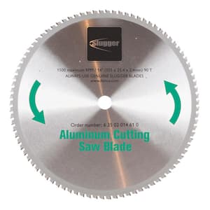 14 in. 90-Teeth Aluminum Cutting Saw Blade