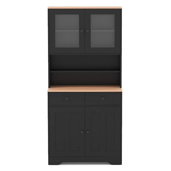 Pantry Cabinet with 2 Removable Shelves