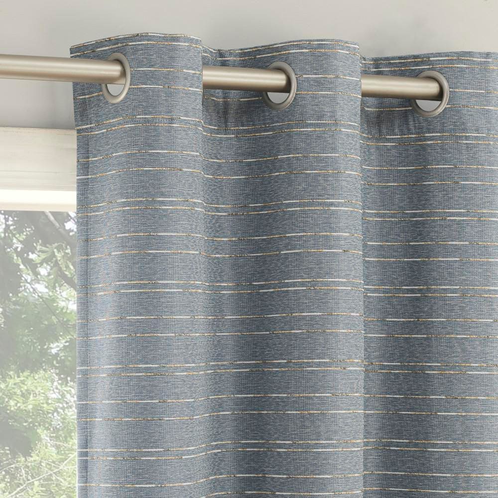 Sun Zero Dresden Slub Detail Magnetic Closure Denim Blue Polyester