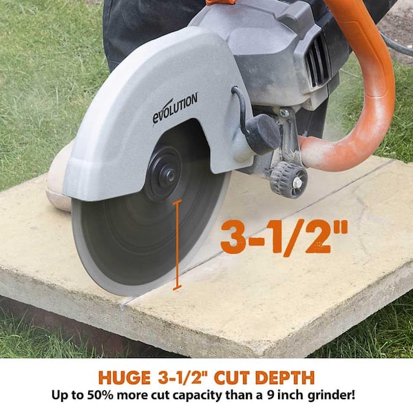 STARK USA 16 in. 3200-Watt Circular Cut Concrete Saw Cutter with