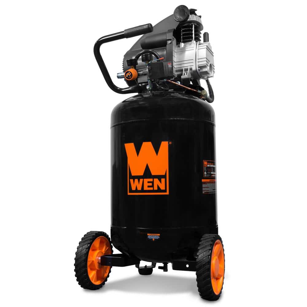 WEN 20 Gal. Oil Lubricated Portable Vertical Air Compressor