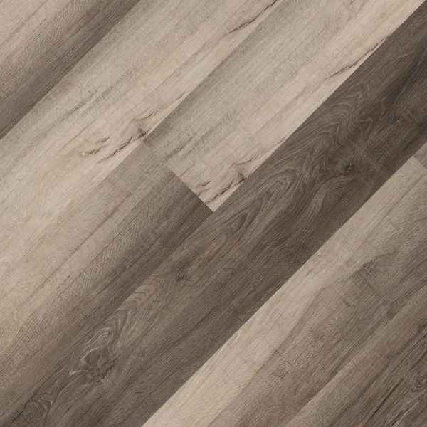 Mohawk Basics Dark Gray 12 MIL T x 8 in. W x 48 in. L Glue Down Waterproof  Vinyl Plank Flooring (2723.4 sq. ft./Pallet) VFP05-923PLT - The Home Depot