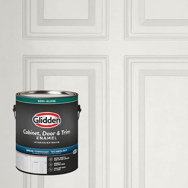 1 gal. PPG1007-1 Willow Springs Semi-Gloss Door, Trim and Cabinet Paint