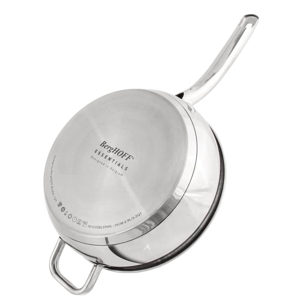Belly Shape 7-Piece Stainless Steel Cookware Set with Glass Lids
