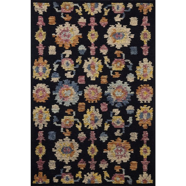 Tilly Midnight / Multi 2 ft. 6 in. x 9 ft. 9 in. Traditional Runner Rug