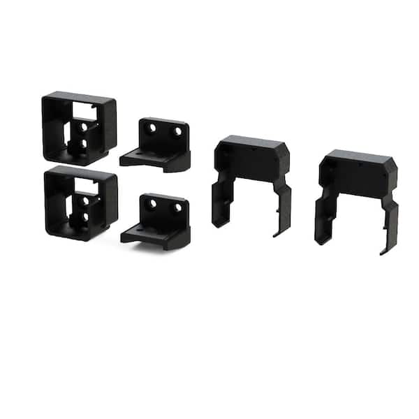 Classic Matte Black Level Rail Bracket Kit