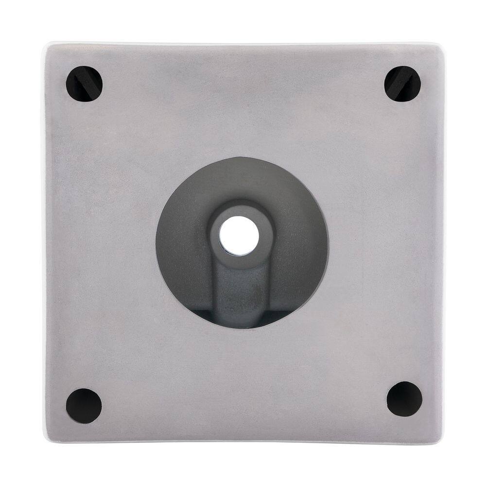 Pur 16.5" Glossy White Ceramic Wall-Mount Vessel Sink