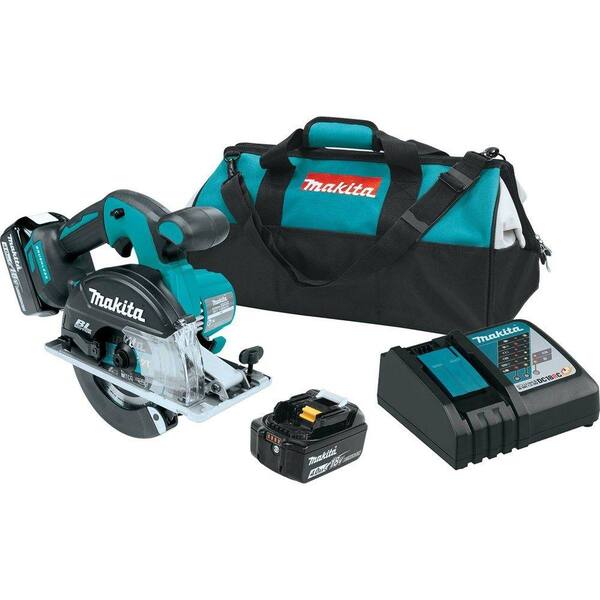 Makita 18-Volt LXT Lithium-Ion Brushless Cordless 5-7/8 in. Metal Cutting Saw Kit