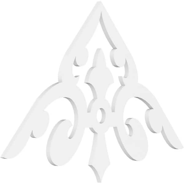 Whitman 1 in. D x 28 in. W x 48 in. L Signature Urethane Gable Pediment