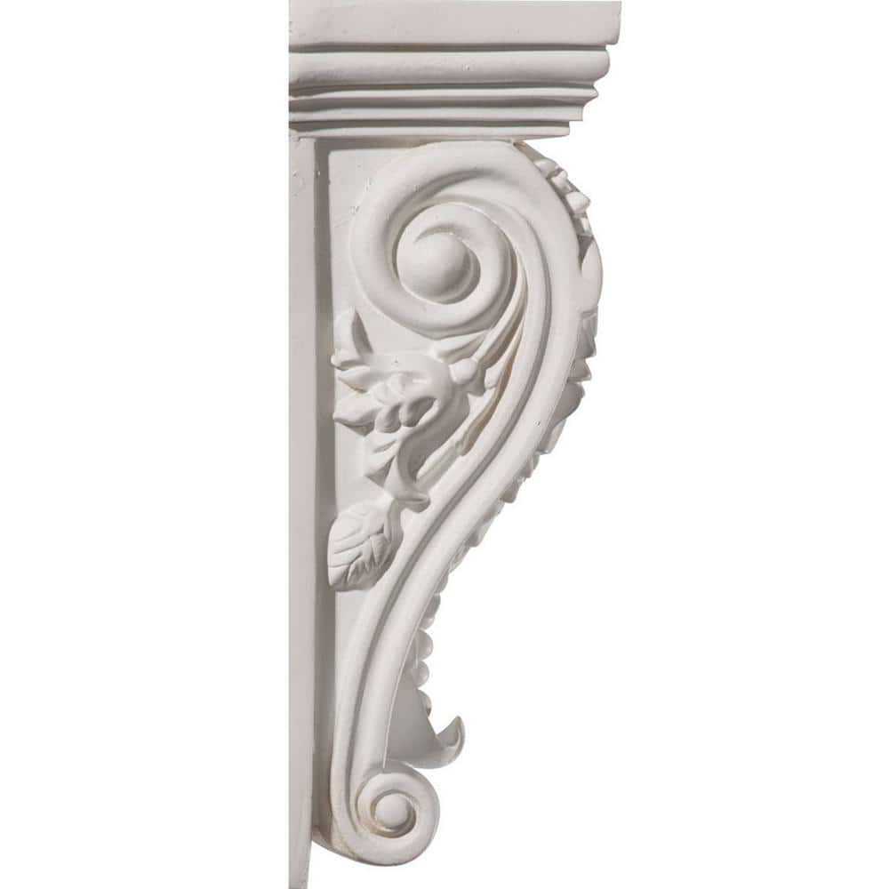 Primed White Polyurethane Architectural Decorative Corbel