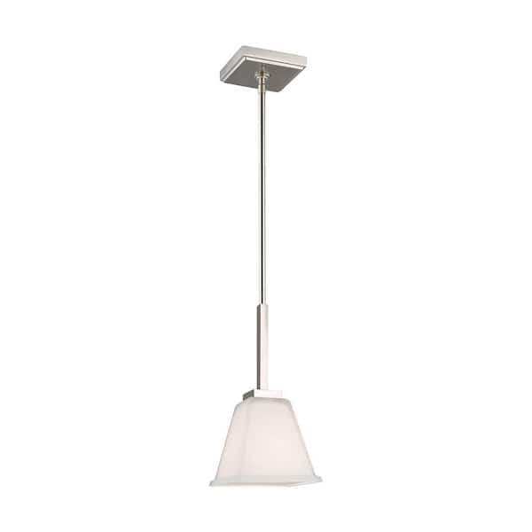 Generation Lighting Ellis Harper 1-Light Brushed Nickel Mini Pendant