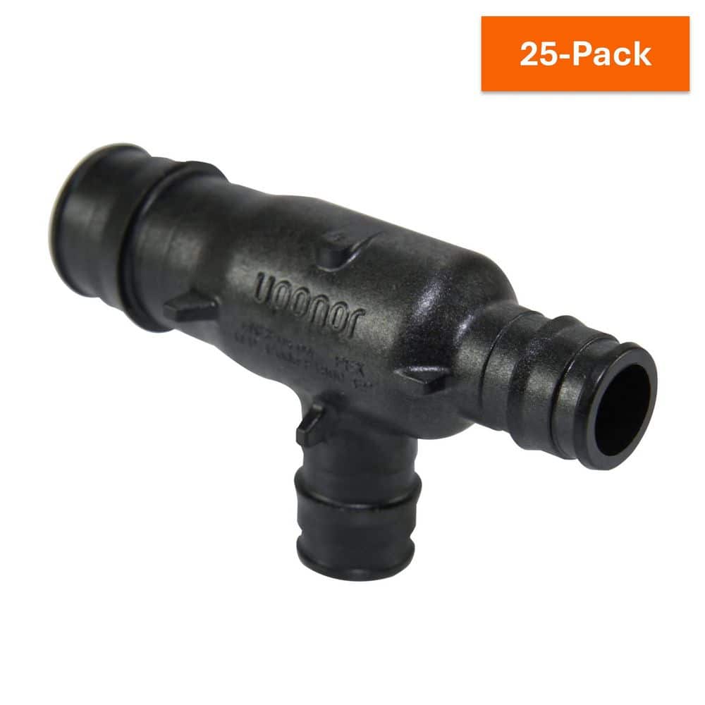 ProPEX 3/4 in. x 1/2 in. x 1/2 in. PEX-A Expansion Barb Engineered Polymer Reducing Tee (25-Pack) price history on PriceWatchPro