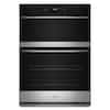 Whirlpool 30 In. Electric Wall Oven & Microwave Combo In. Fingerprint ...