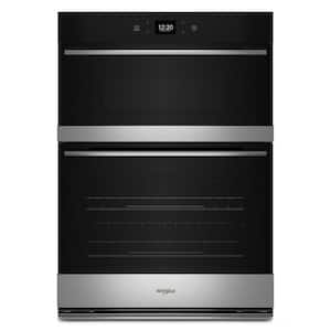 30 in. Electric Wall Oven & Microwave Combo in. Fingerprint Resistant Stainless Steel with Convection and Air Fry