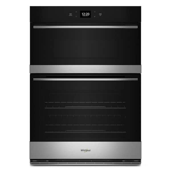 Whirlpool 30 in. Electric Wall Oven & Microwave Combo in. Fingerprint Resistant Stainless Steel with Convection and Air Fry