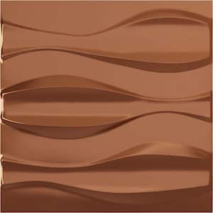 19 5/8 in. x 19 5/8 in. Thompson EnduraWall Decorative 3D Wall Panel, Copper (Covers 2.67 Sq. Ft.)