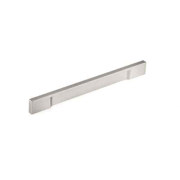 Richelieu Hardware Viareggio Collection 7 9/16 in. (192 mm) Stainless Steel Modern Cabinet Finger Pull
