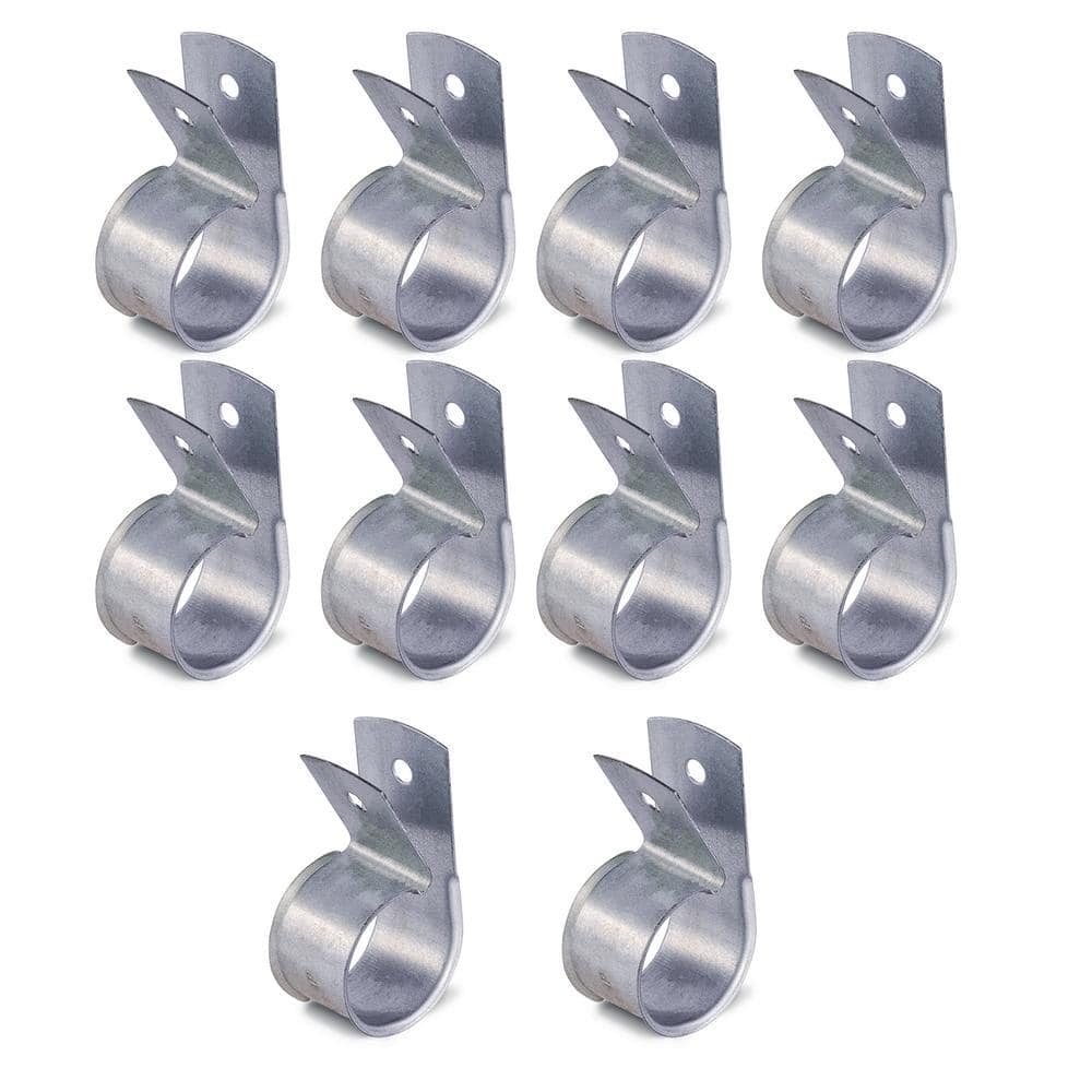 1-1/4 in. Steel Cable Clamp; Hangs Tubing, Wiring, Ropes, for PEX, Plumbing, Marine, Automobile; Galvanized (10 Pack) price history on PriceWatchPro