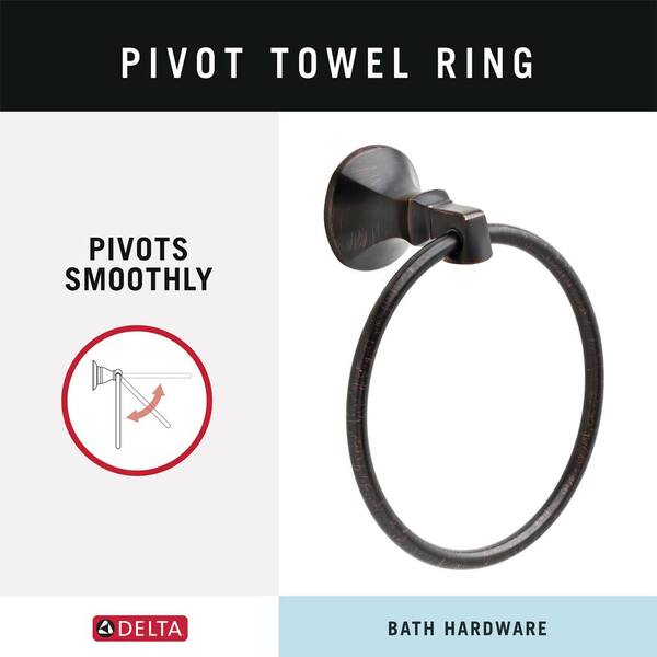 Delta ashlyn towel ring sale