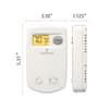 Emerson 70 Series Classic, Non-Programmable, Single Stage (1H/1C) Vertical  Thermostat 1E78-144 - The Home Depot
