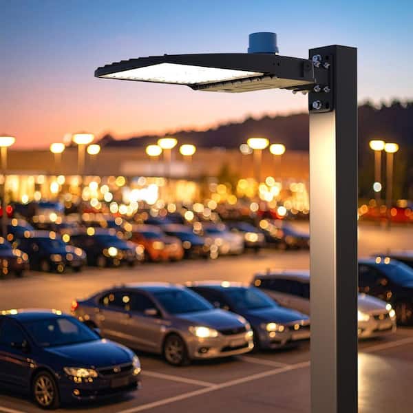 Orein LED Dark Bronze Area Light-43,200 Lumens, Selectable Lumes