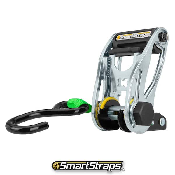 SmartStraps 10 ft. Green RatchetX Tie Down Straps with 500 lb