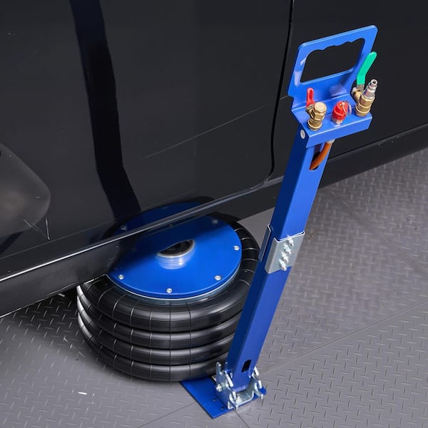 Air Jack, 6 T/13227 lbs. Airbag Jack, Lift Up to 26.5 in. with Heightened Column, Adjustable Handle and Thick Rubber Pad