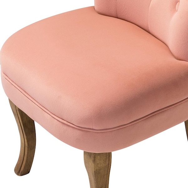 Comfortland Dusty Pink Velvet Vanity Stool Chair, Makeup Stools for Va –  SHANULKA Home Decor