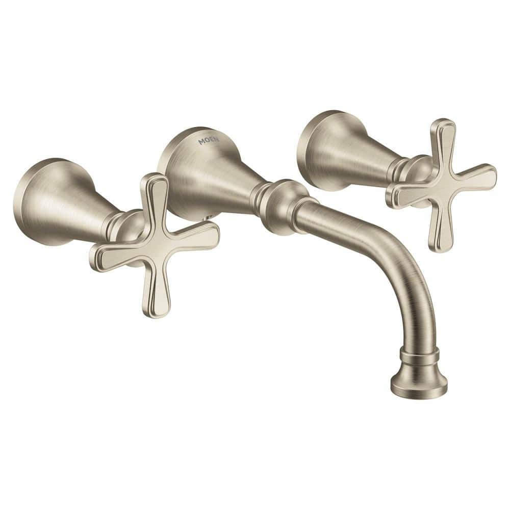 Colinet 2-Handle Wall Mounted Faucet in Brushed Nickel price history on PriceWatchPro