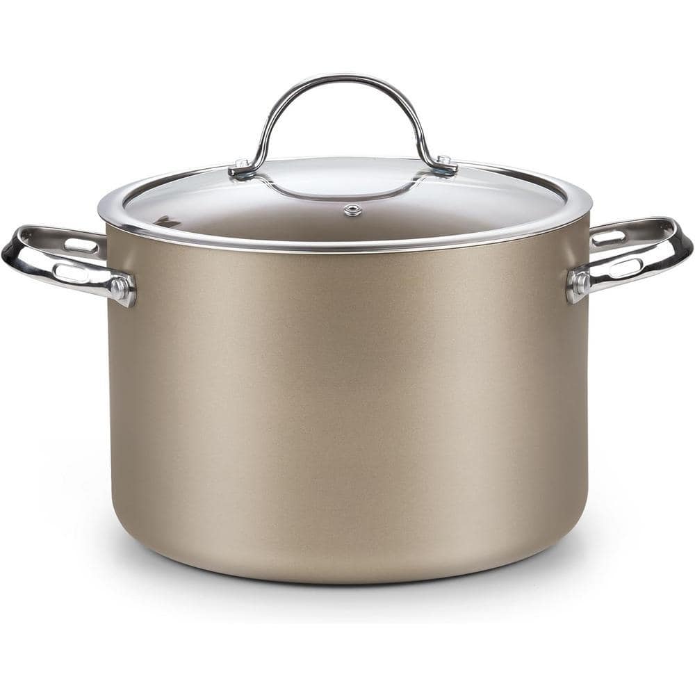 Cooks Standard 8 qt. Hard Anodized Ceramic Nonstick Aluminum Stock