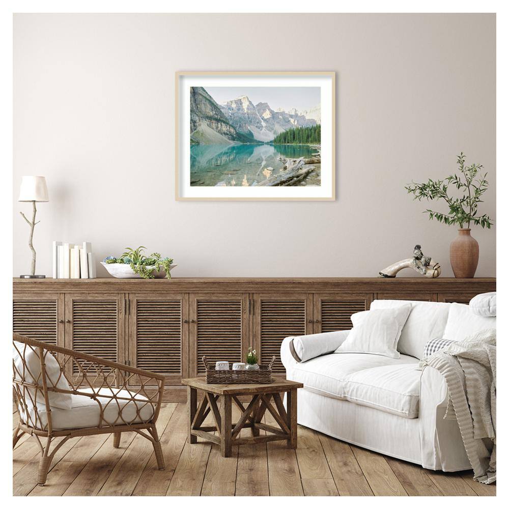 Svelte Natural Framed Landscape Photography Print, 41-inch
